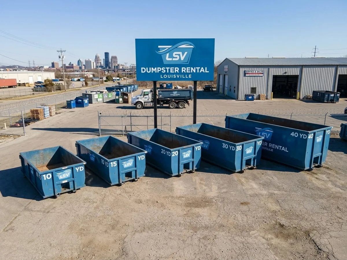 Estate Cleanout Dumpsters in Louisville, KY