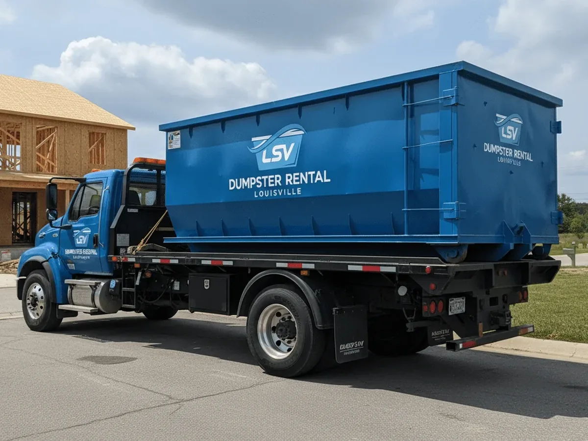 Same-Day Dumpster Rental in Louisville, KY